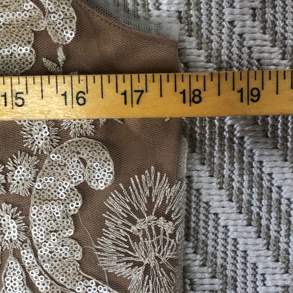 Chico's Lace Embroidered Sequin Embellished Tank - Picture 5 of 11